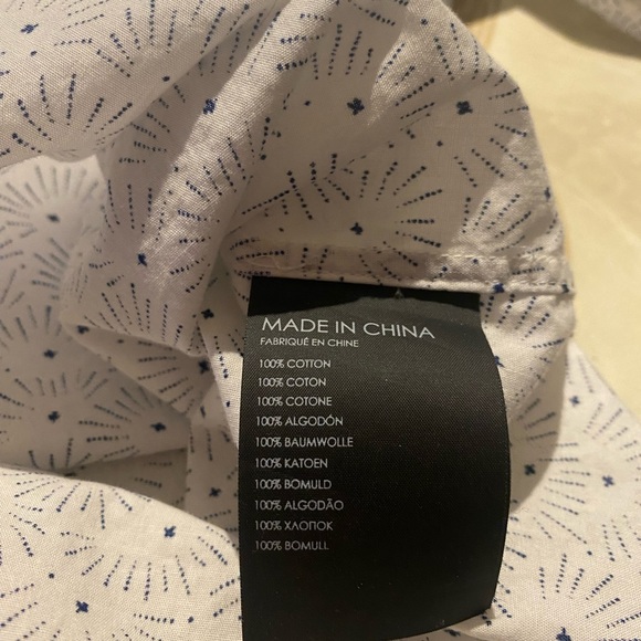 Men’s Club Monaco short sleeved button down shirt - Picture 4 of 4